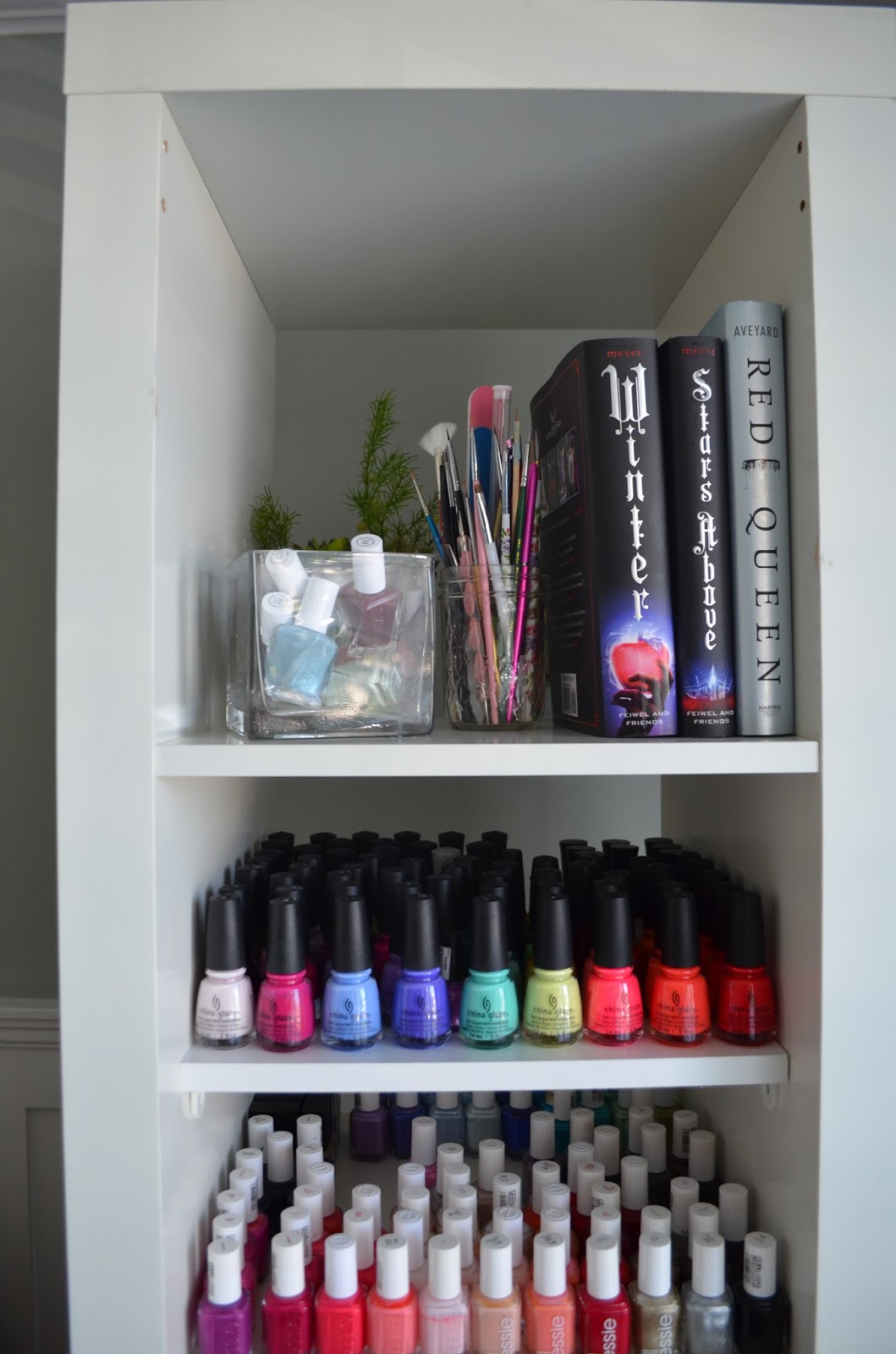 Go Polished My Nail Polish Storage...Then and Now