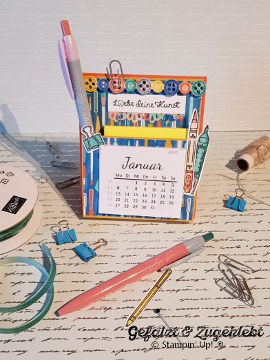 Kreativer Kalender Weiberhaushalt