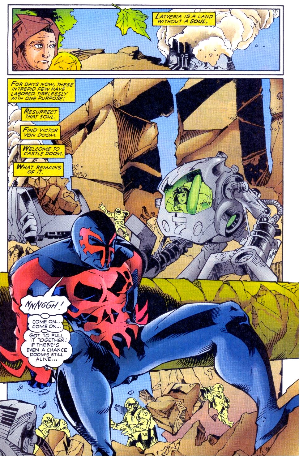 Read online 2099: World of Tomorrow comic -  Issue #8 - 15