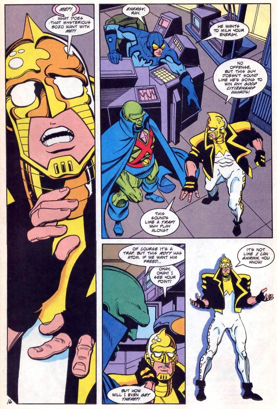 Read online Justice League America comic -  Issue #76 - 17