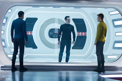 Zachary Quinto, Benedict Cumberbatch y Chris Pine
