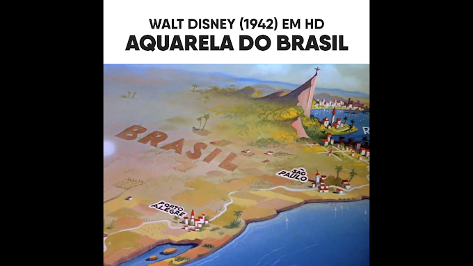 DISNEY MOSTRA O BRASIL EM 1942; VÍDEO