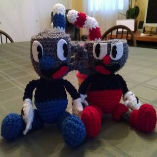 PATRON CUPHEAD AND MUGMAN AMIGURUMI 27251