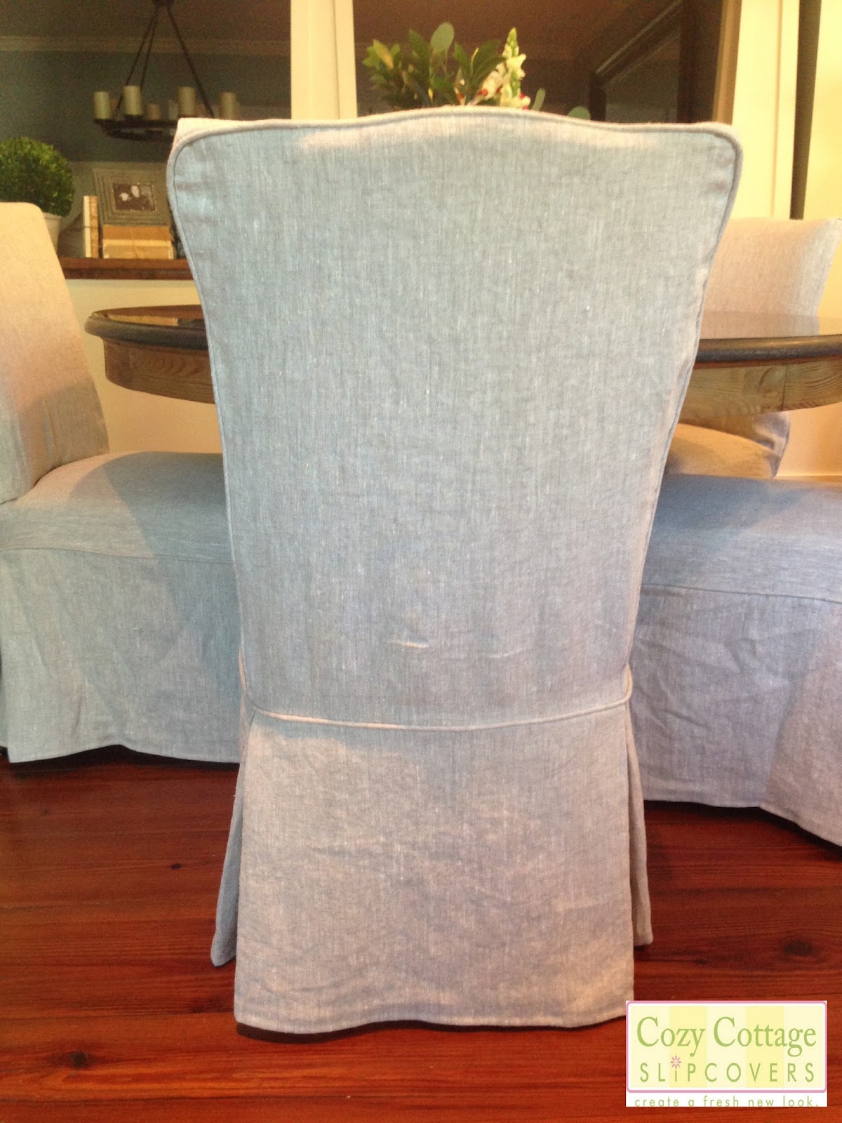 Cozy Cottage Slipcovers: Rustic Linen Slipcovers