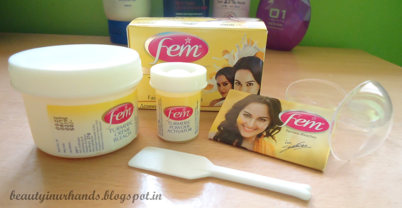 Beauty In Your Hands Fem Turmeric Herbal Fairness Cream Bleach Review