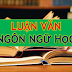 Luận án Tiến sĩ, Luận văn Thạc sĩ ngành Ngôn ngữ học (phần 2)