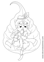 krishna drawing line chintan bhikaji bhagavat das unknown posted