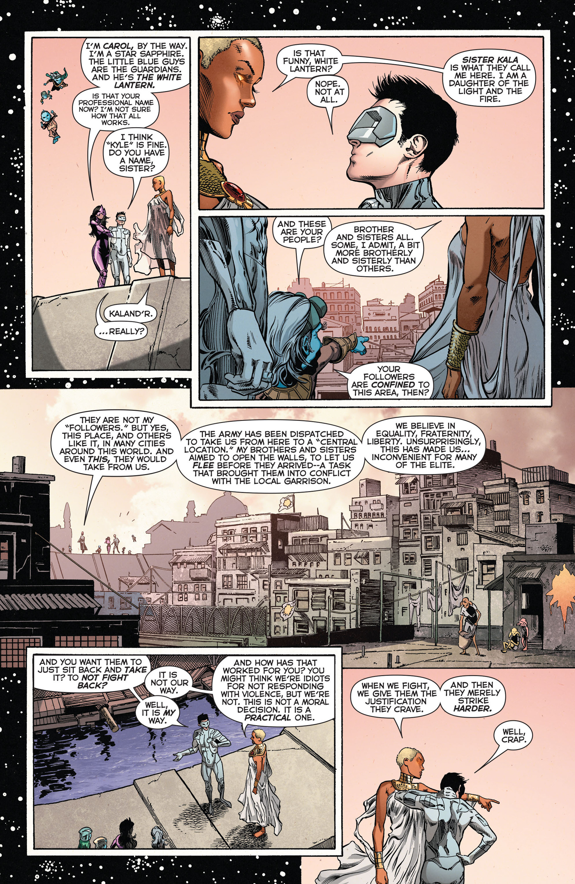 Read online Green Lantern: New Guardians comic -  Issue #28 - 13