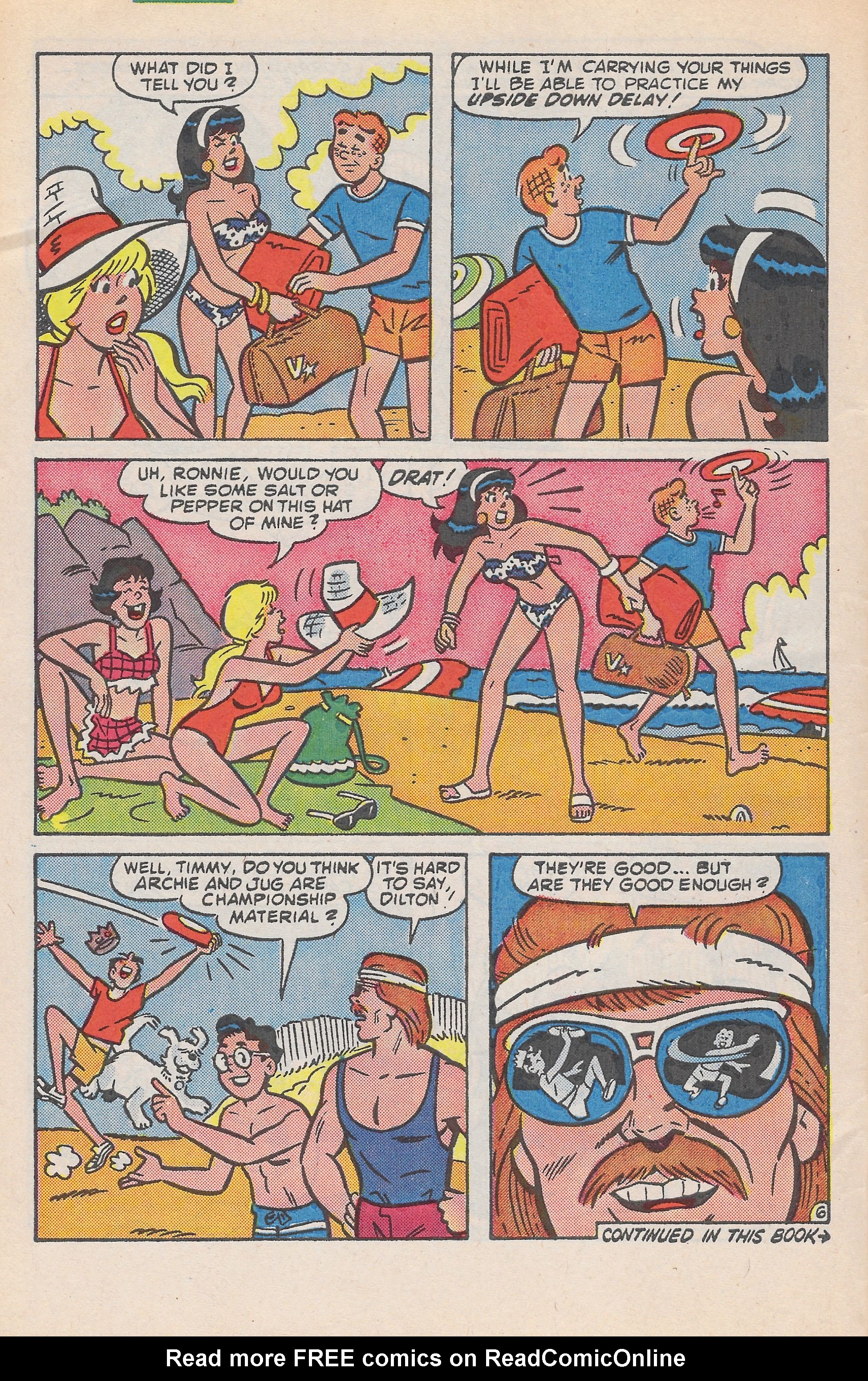 Read online Life With Archie (1958) comic -  Issue #257 - 8