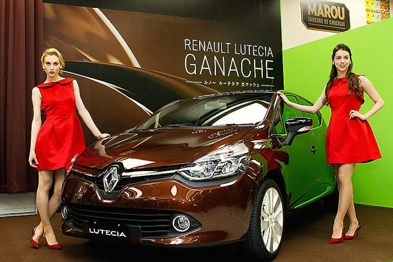 ルノーが「LOVE」をテーマにデザインされた限定車「ルーテシア ガナッシュ」を発表