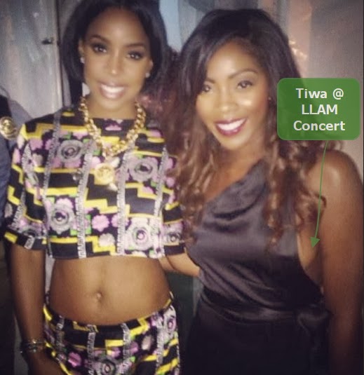 tiwa savage exposes boobs