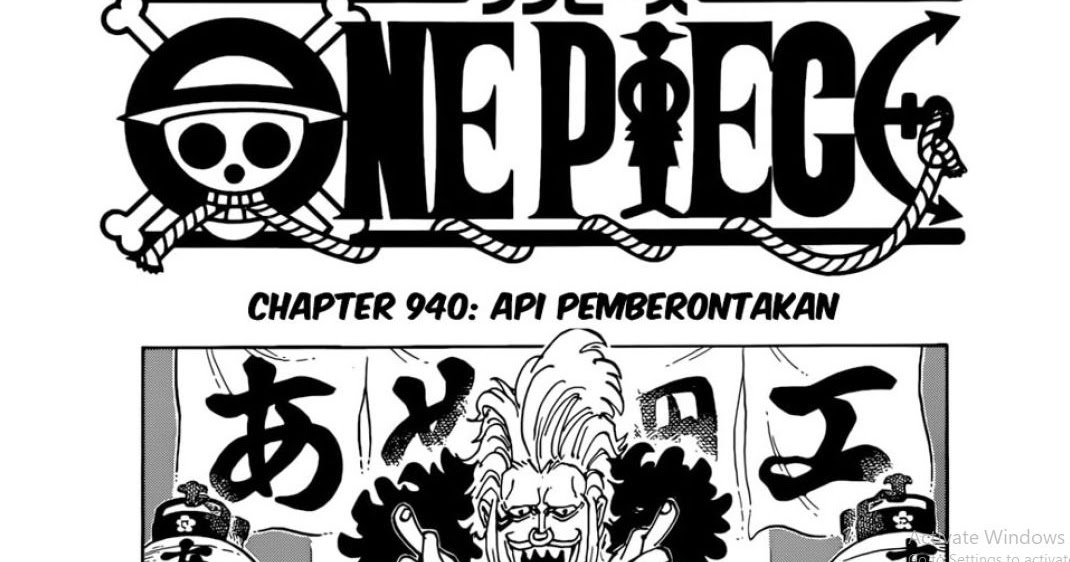 Pembahasan Lengkap One Piece Chapter 940 Muculnya Sosok Baru Tonoyasu Dan Big Mam Sudah Sampai Di Udon Cecepkocep Com