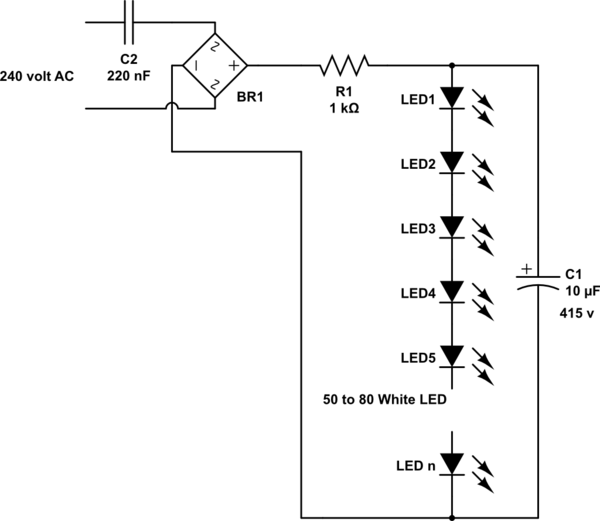 Electronics for Hobbyist: Mains Powered LED Lights