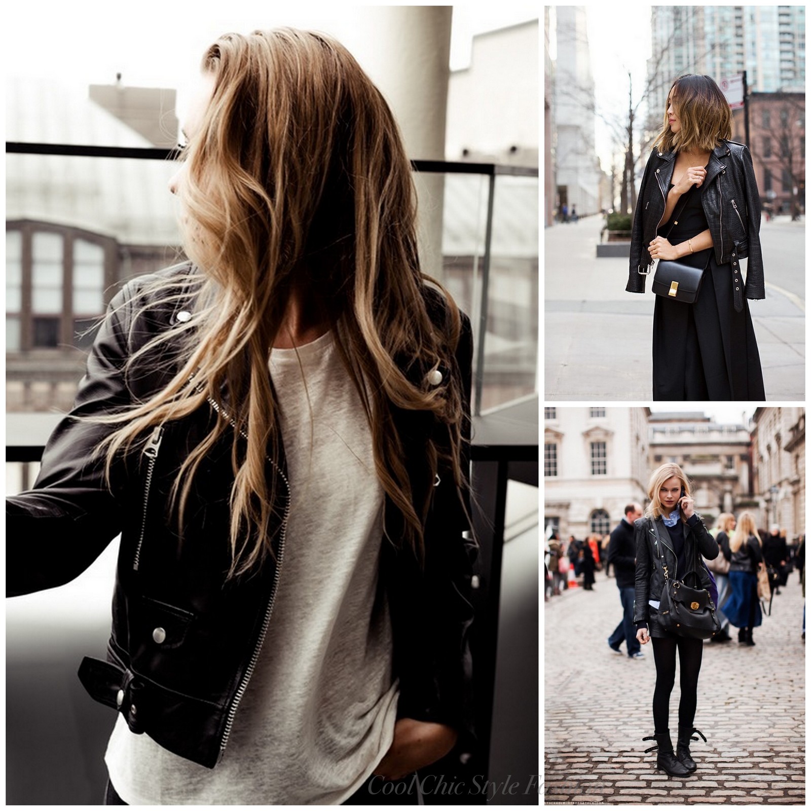 35 Inspiring Ways To Wear A Biker Jacket For Women. Fashion Inspiration