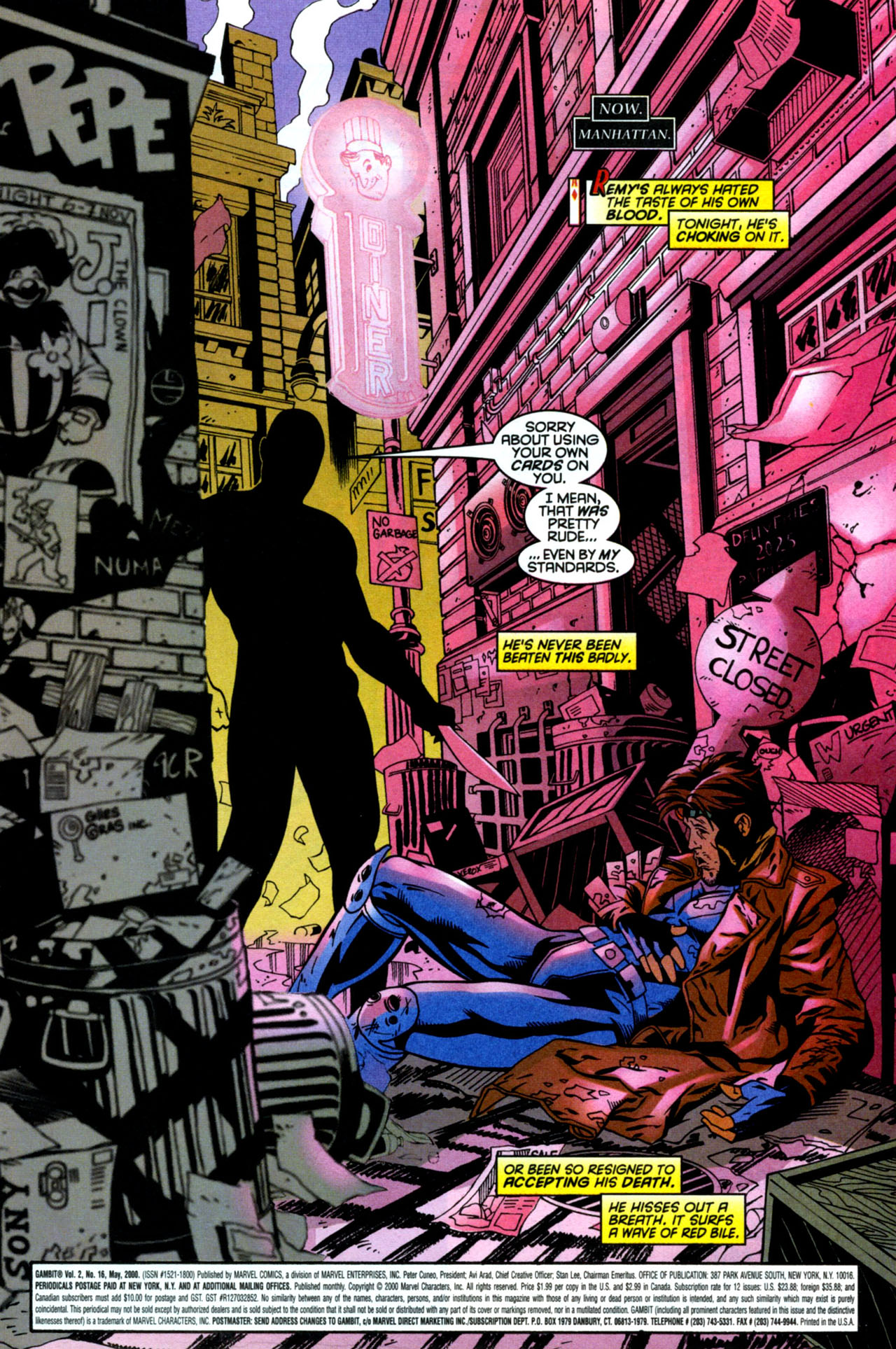Read online Gambit (1999) comic -  Issue #16 - 3