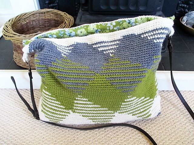 Three Stories High: The Weekender Crochet Bag