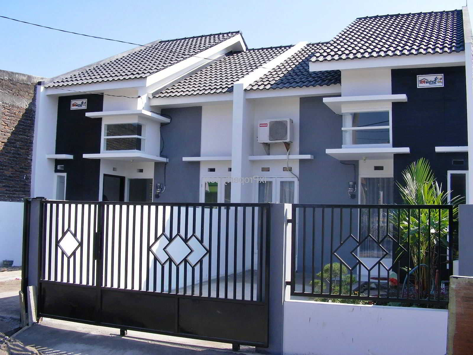 60 contoh  model  desain  pagar rumah  minimalis modern terbaru