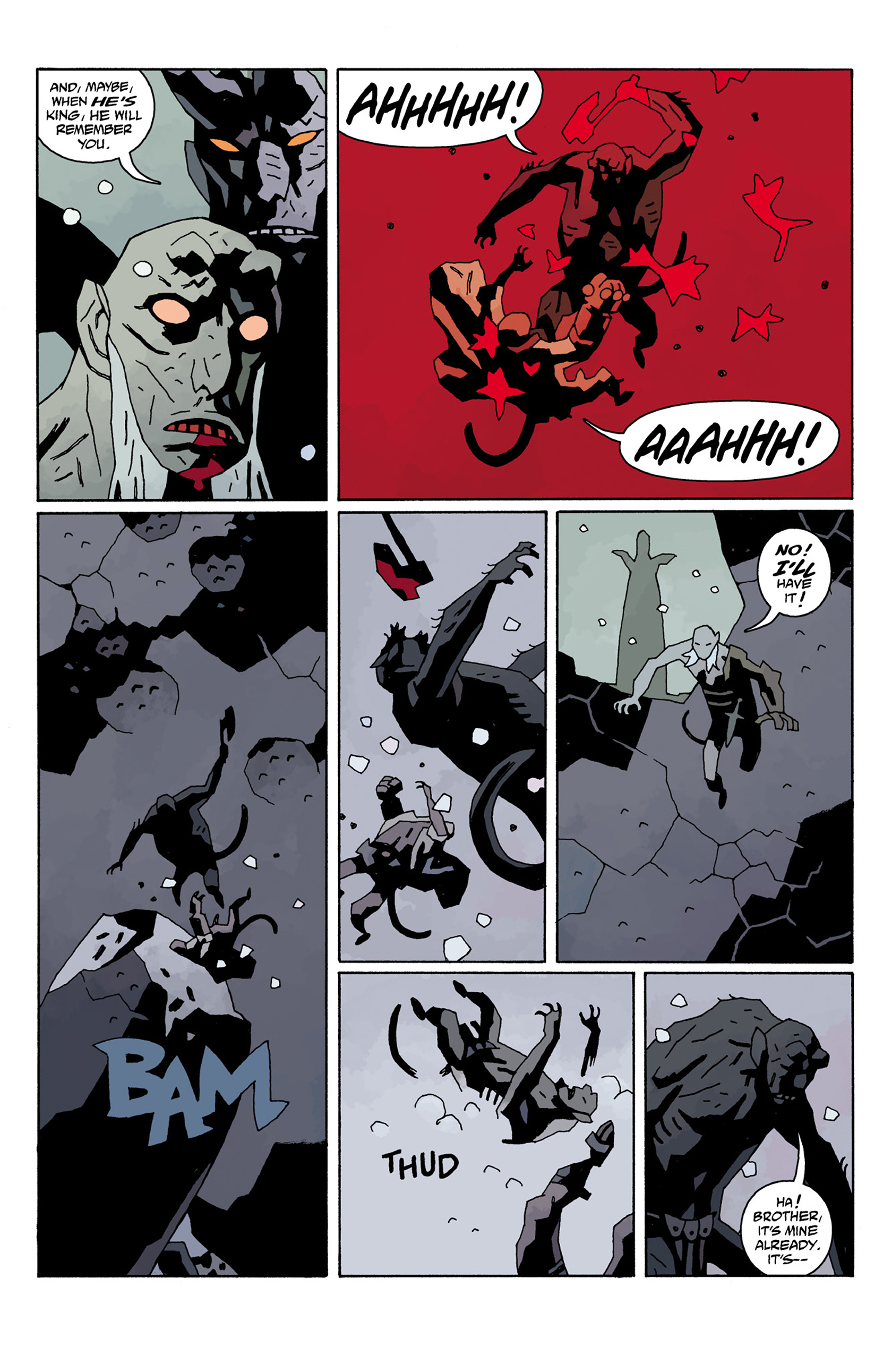 Read online Hellboy In Hell comic -  Issue # _TPB 1 - 64