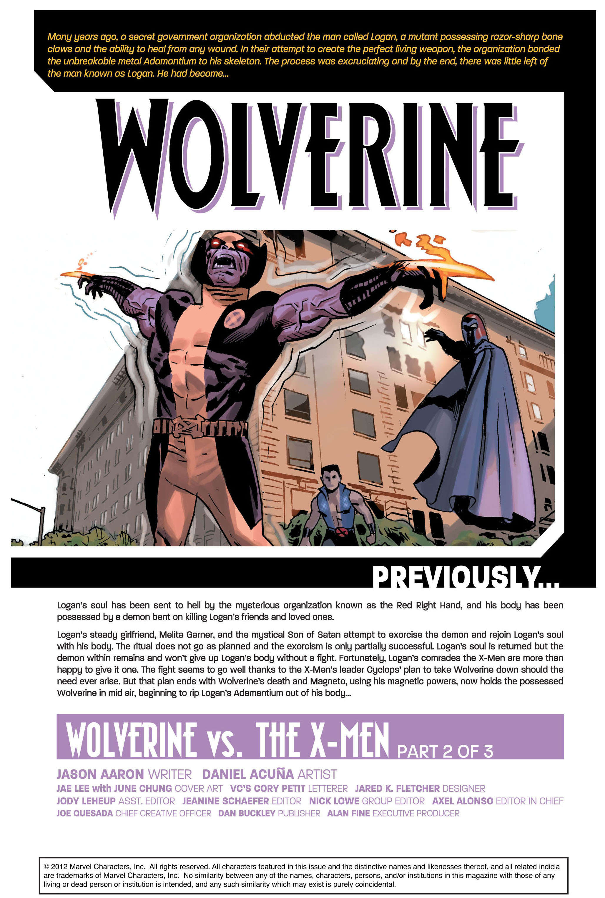 Read online Wolverine (2010) comic -  Issue #7 - 2