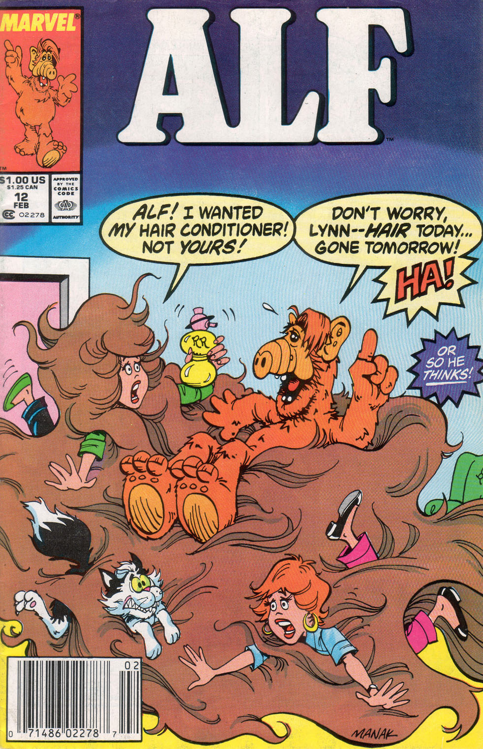 Read online ALF comic -  Issue #12 - 1