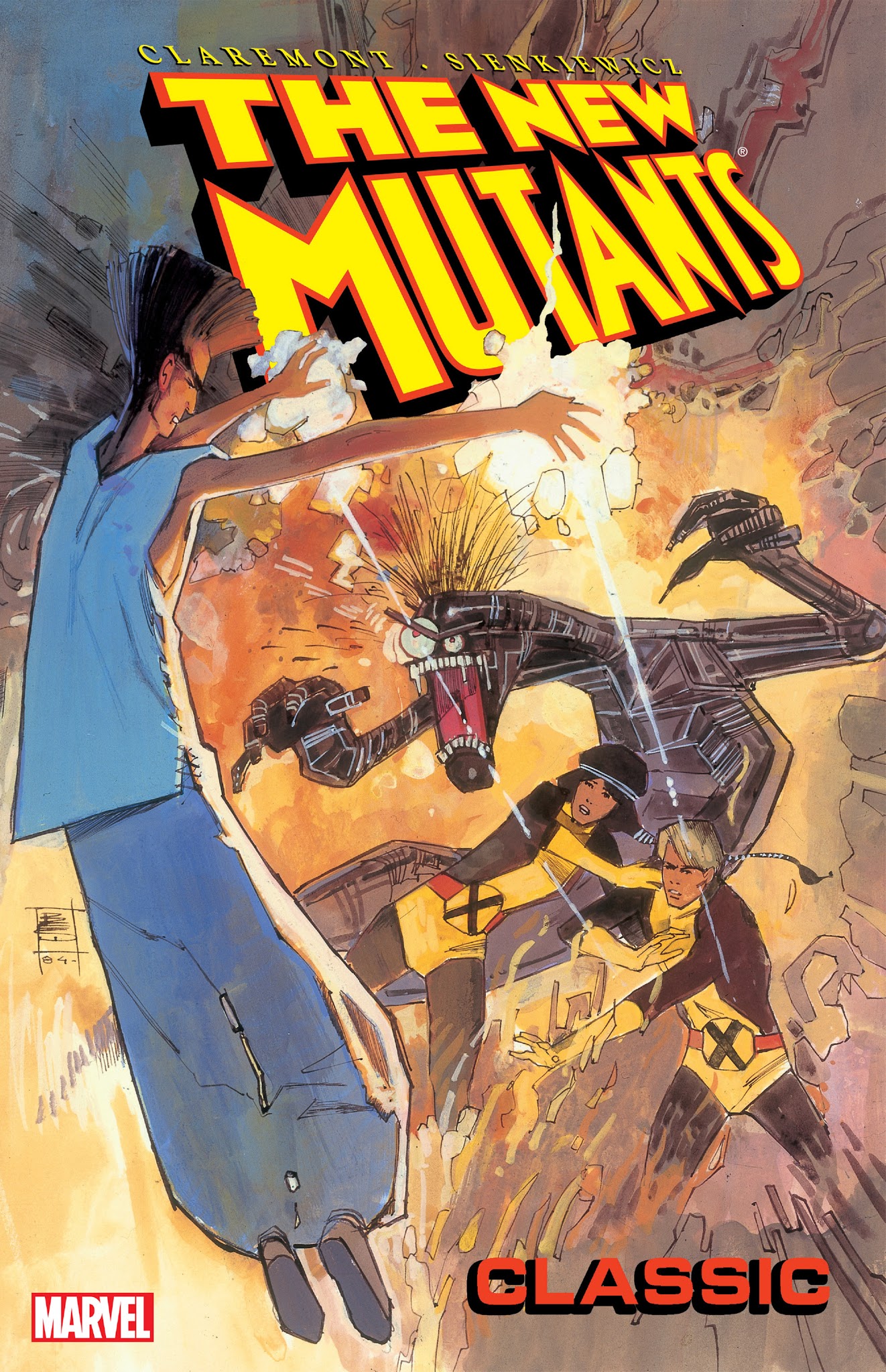 Read online New Mutants Classic comic -  Issue # TPB 4 - 1