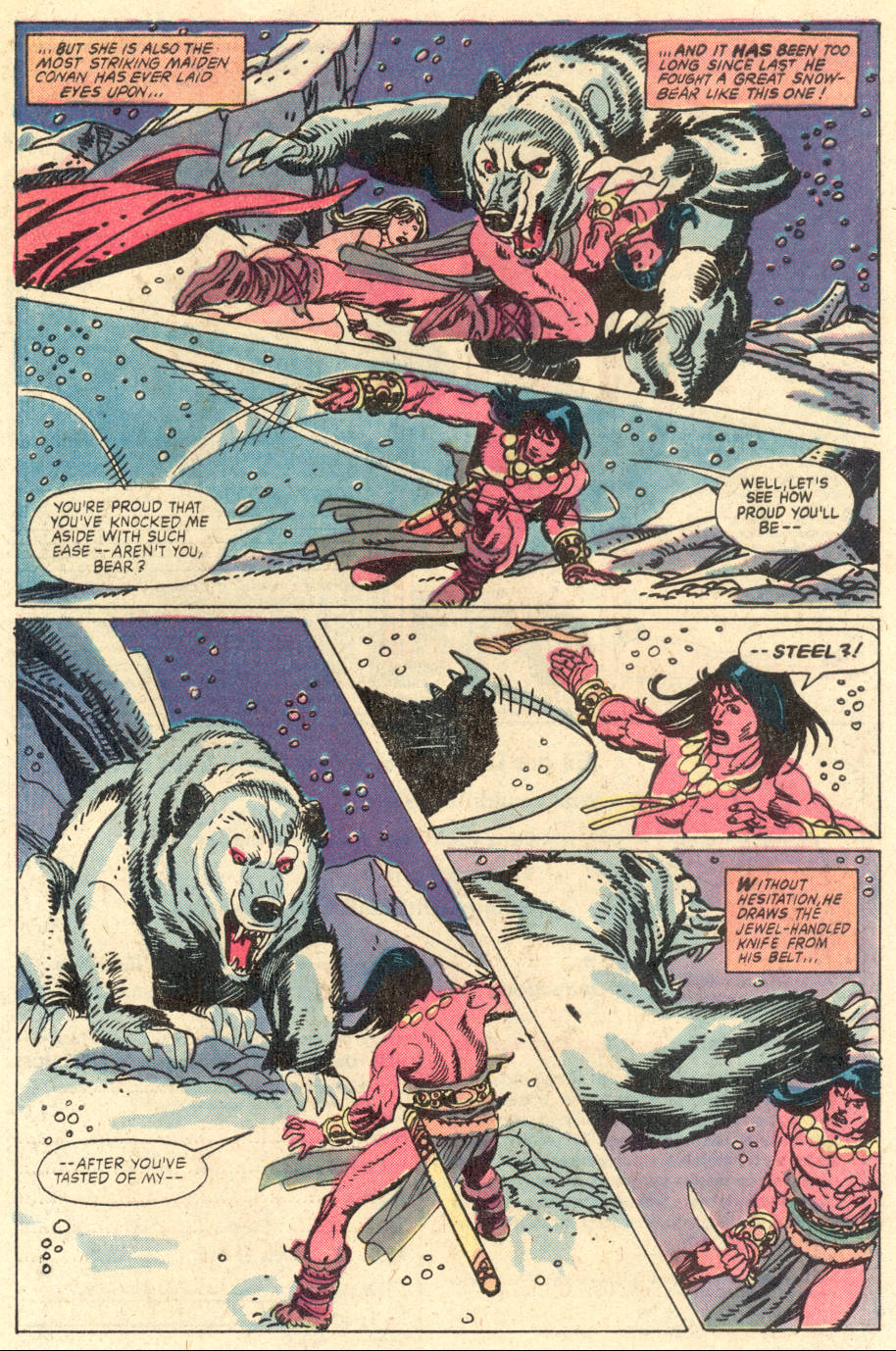 Read online Conan the Barbarian (1970) comic -  Issue #127 - 4