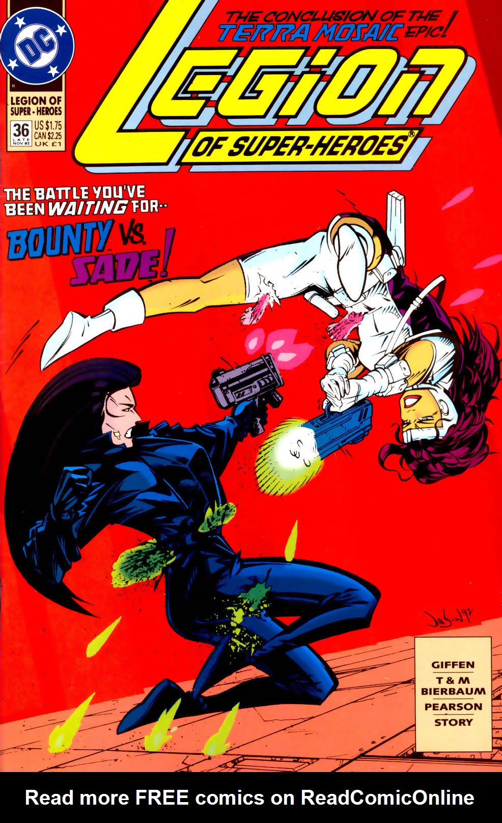 Read online Legion of Super-Heroes (1989) comic -  Issue #36 - 1