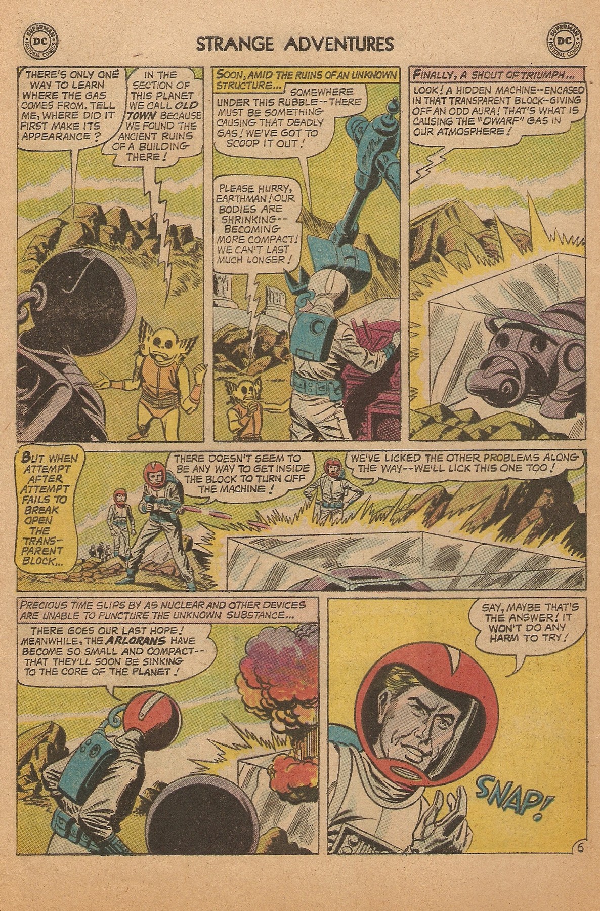 Read online Strange Adventures (1950) comic -  Issue #157 - 8