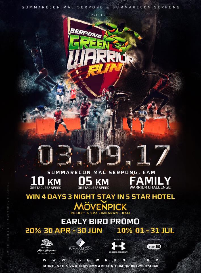 Serpong Green Warrior Run • 2017