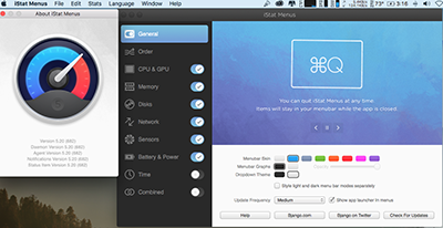 istat menus 5.20 istat menus 5.20