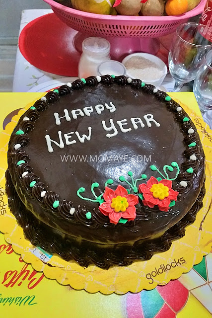 New Year, New Year celebration, Media Noche, 2018, Family, food, home, lucky charm, 