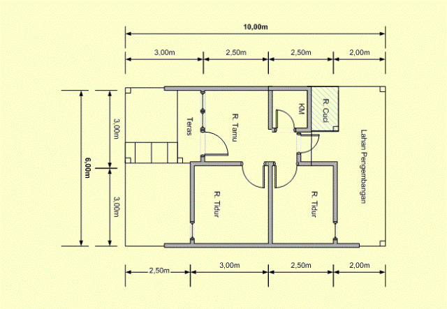 ... Rumah Minimalis Type 60 Minimalis Modern | Model Desain Rumah Terbaru