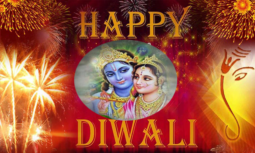 Radha Krishna Diwali Image Radha Krishna Diwali Image