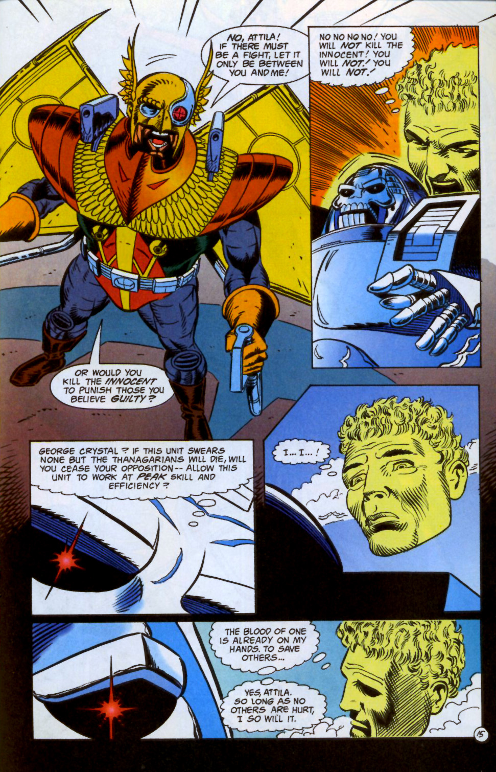 Read online Hawkworld (1990) comic -  Issue #19 - 16