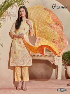 Cosmos Saadia noor lawn collection vol 1 Pakistani Suits