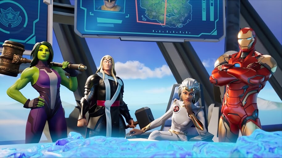 Fortnite, She-Hulk, Thor, Storm, Iron Man, 4K, #7.2567