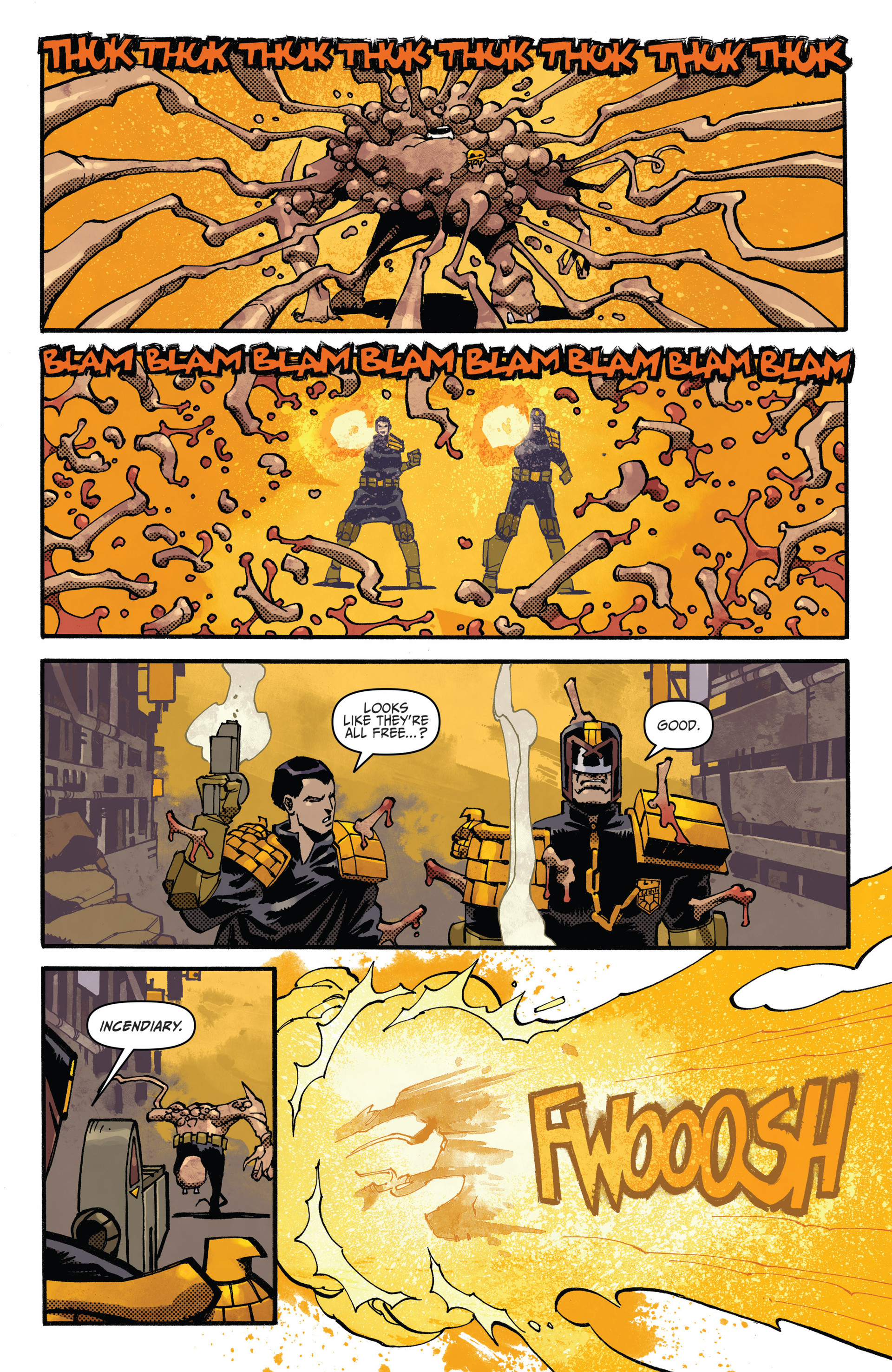 Read online Judge Dredd (2012) comic -  Issue #19 - 21