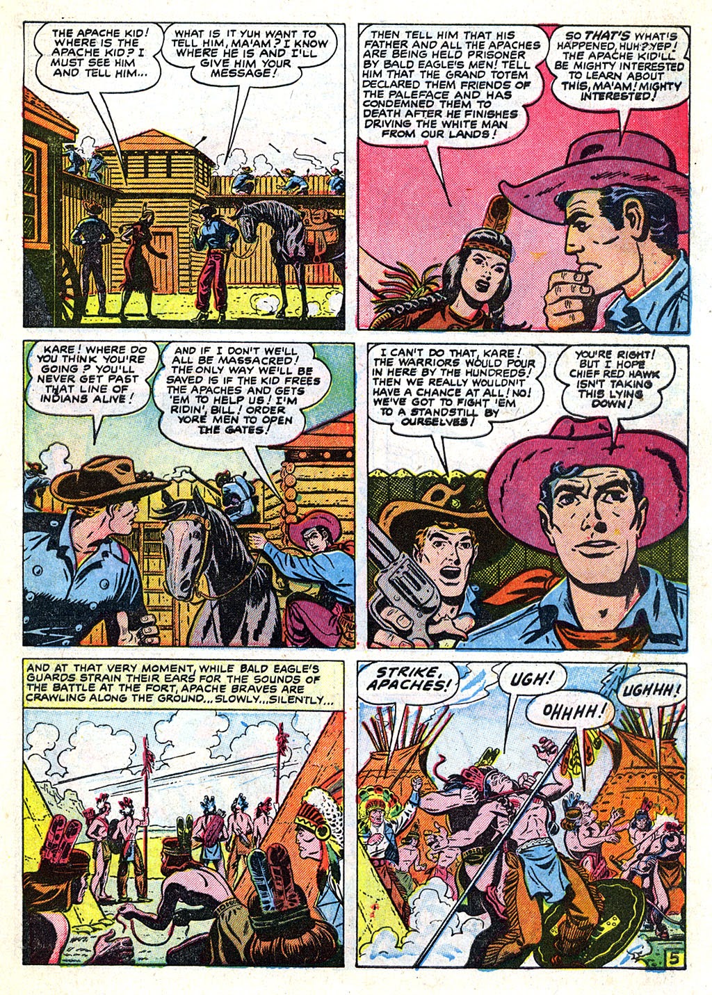 Read online Two Gun Western (1950) comic -  Issue #10 - 7