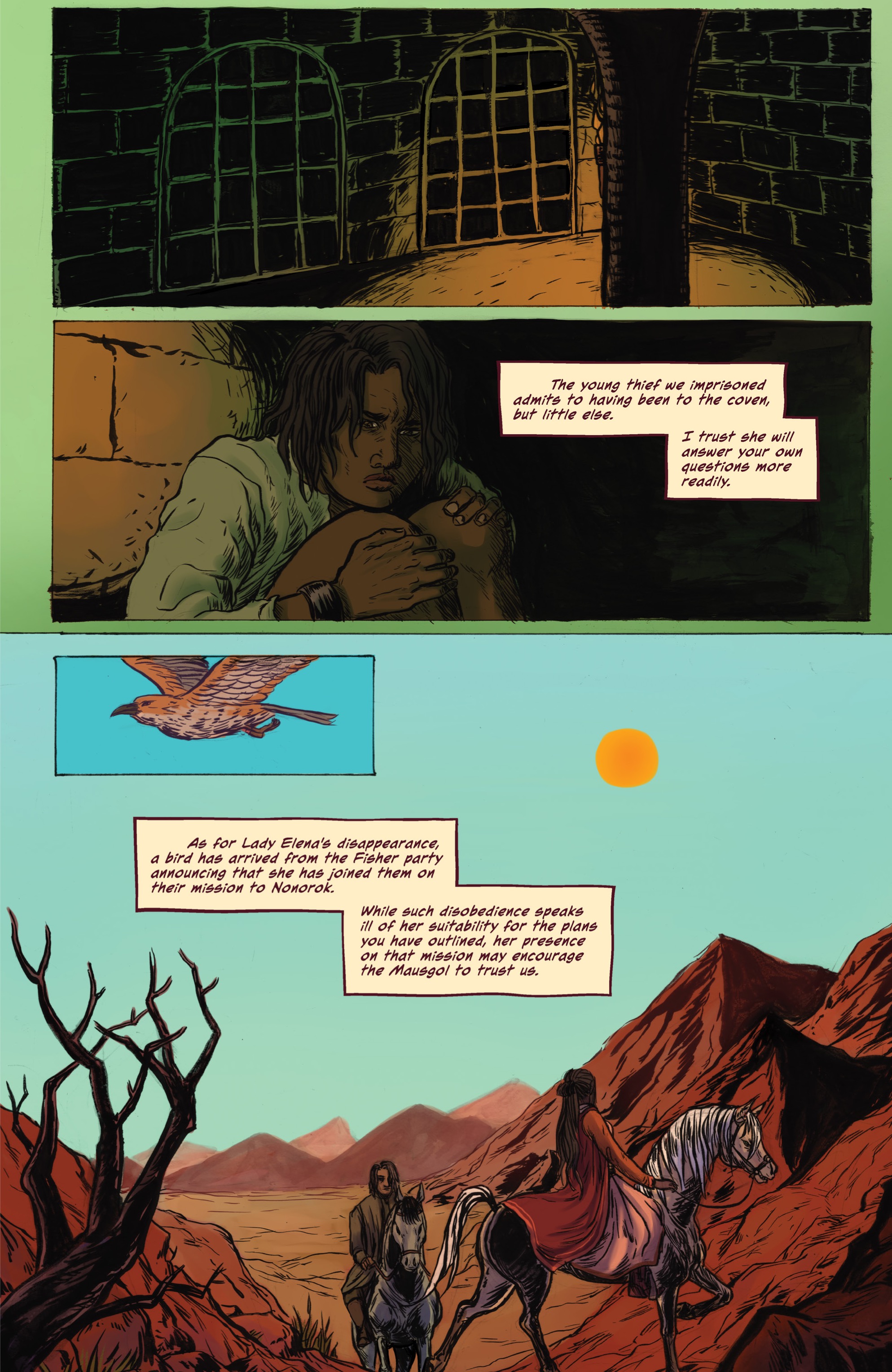 Read online From Under Mountains comic -  Issue #6 - 25