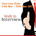 Walk in interview ! Urgently Required (Male / Female)