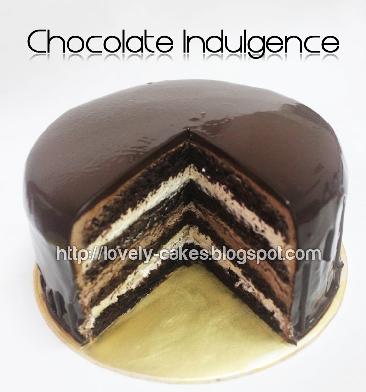 Lovely Cakes: NEW! Chocolate Indulgence Cake
