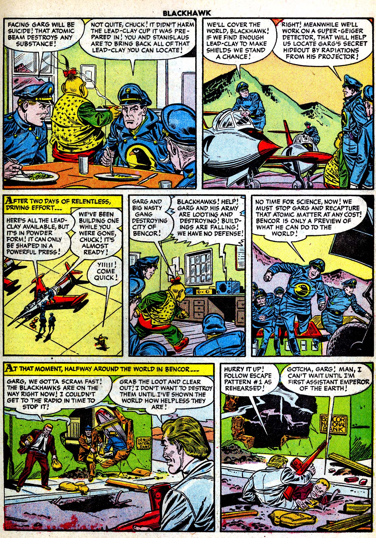 Read online Blackhawk (1957) comic -  Issue #93 - 7