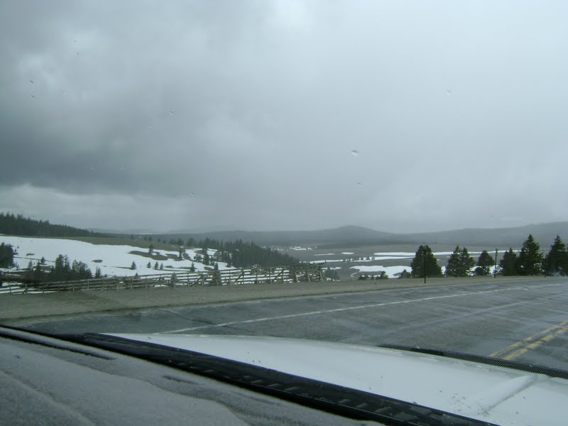 Our Travel Blog Snow in Cody, Wyoming