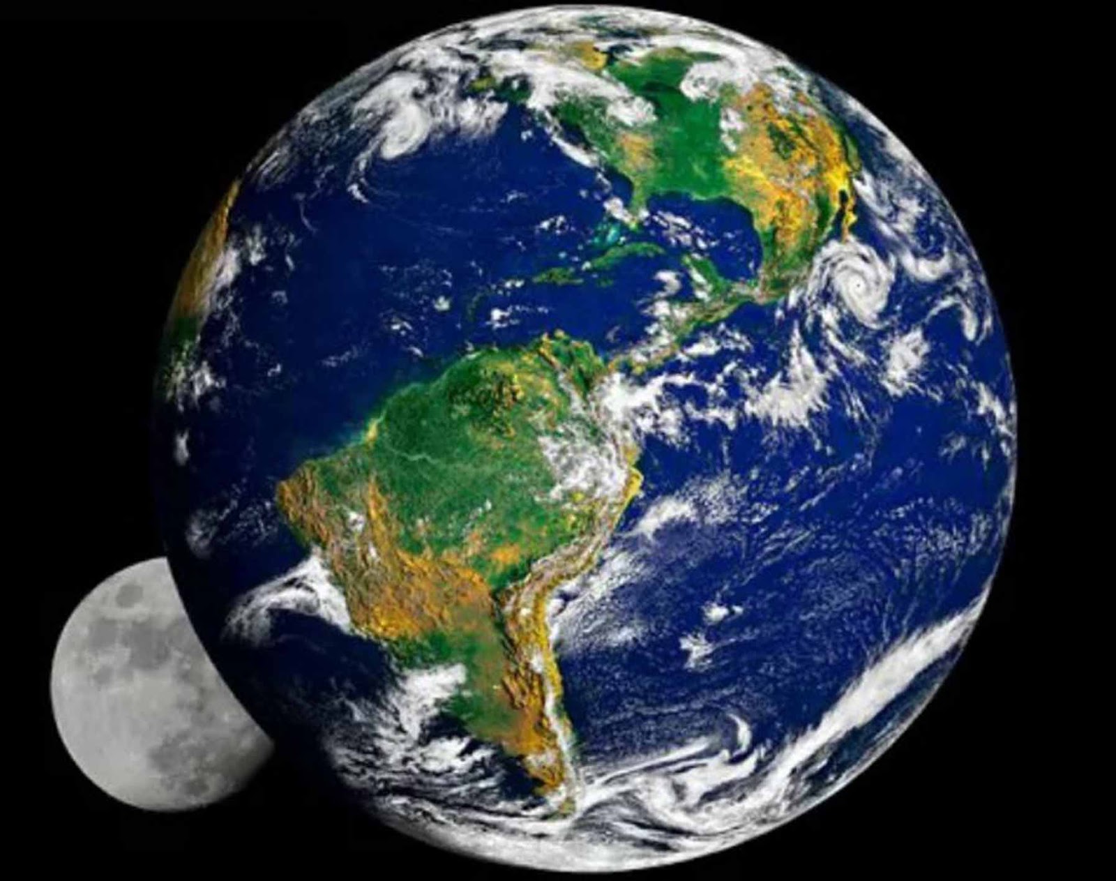 10 Gambar Bumi Dan Bulan Gagasan Cari Gambar - Riset