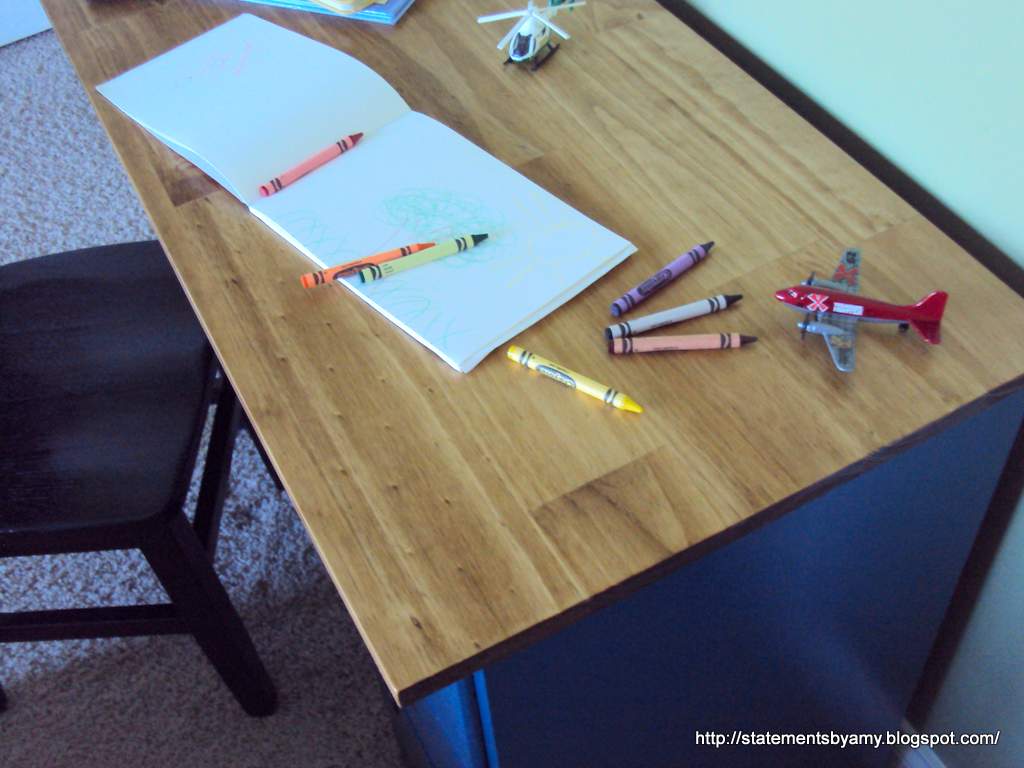 Statements Painted/Stained Desk