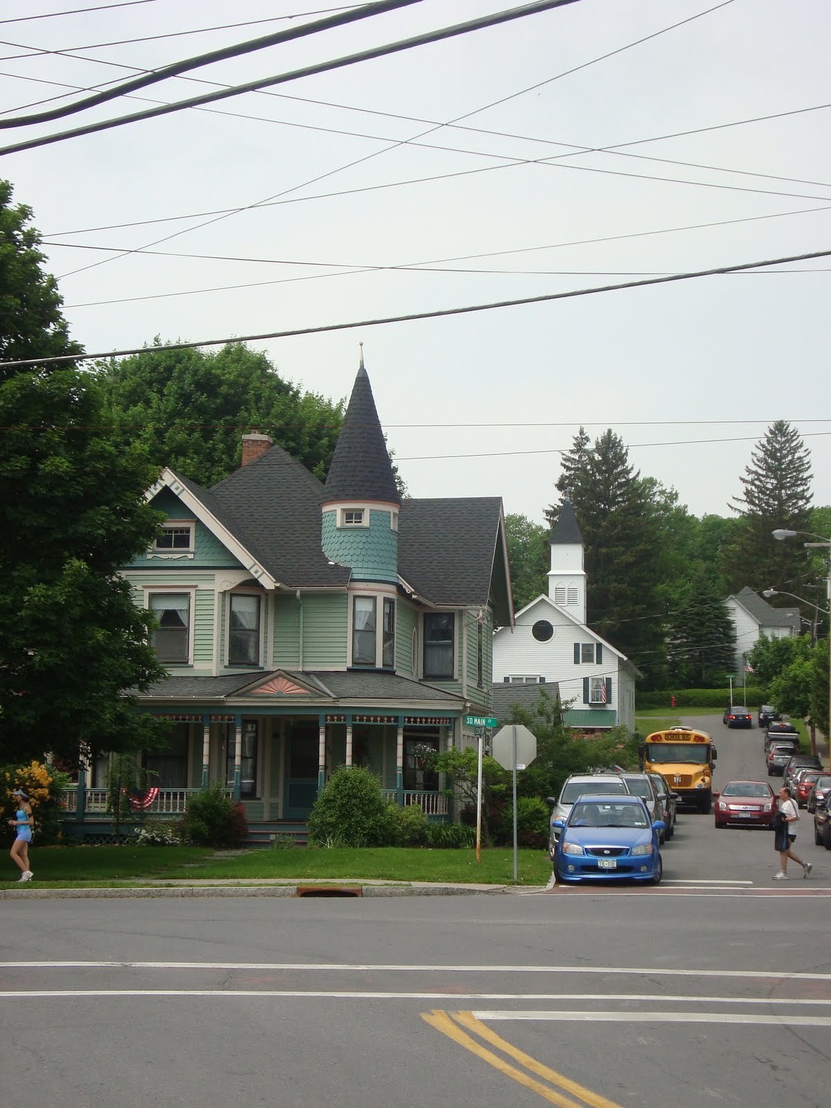 route 2 rural Memorial Day Voorheesville Way