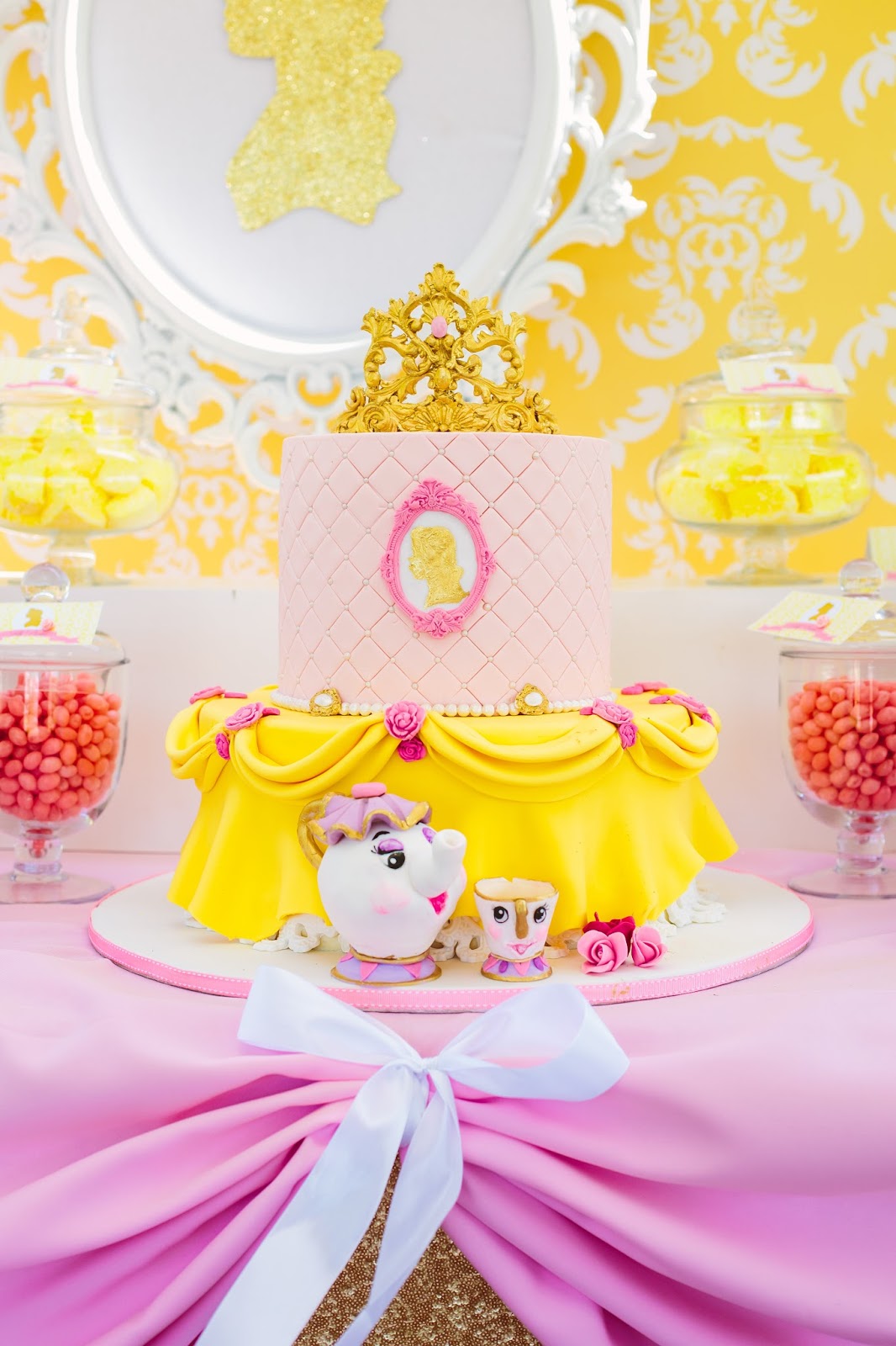 День рождение в стиле принцесса Белль