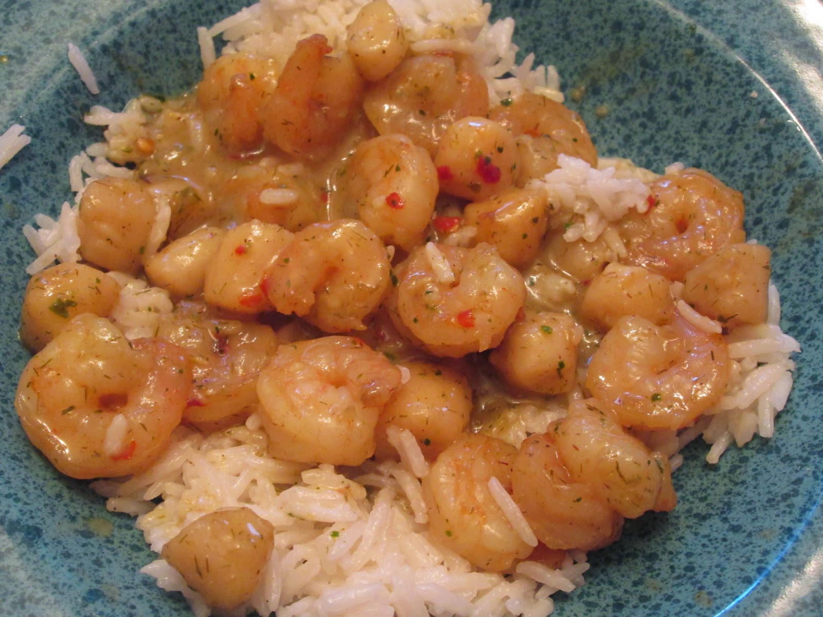 Kathy's Kitchen Bali Glow Shrimp & Scallops with Coconut Rice