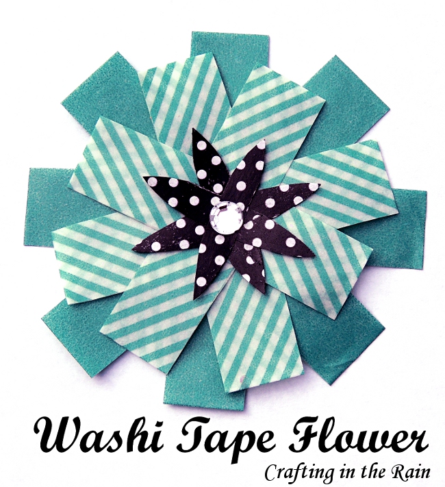 Shutter Washi Tape Organizer - Crafting in the Rain