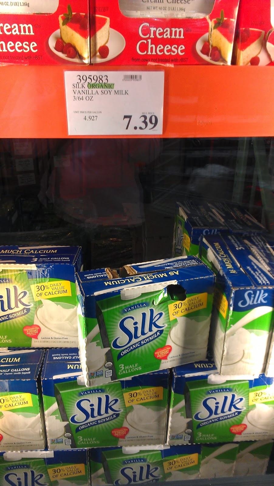 NC Triangle Mommy Costco Silk Almond Milk 1.86